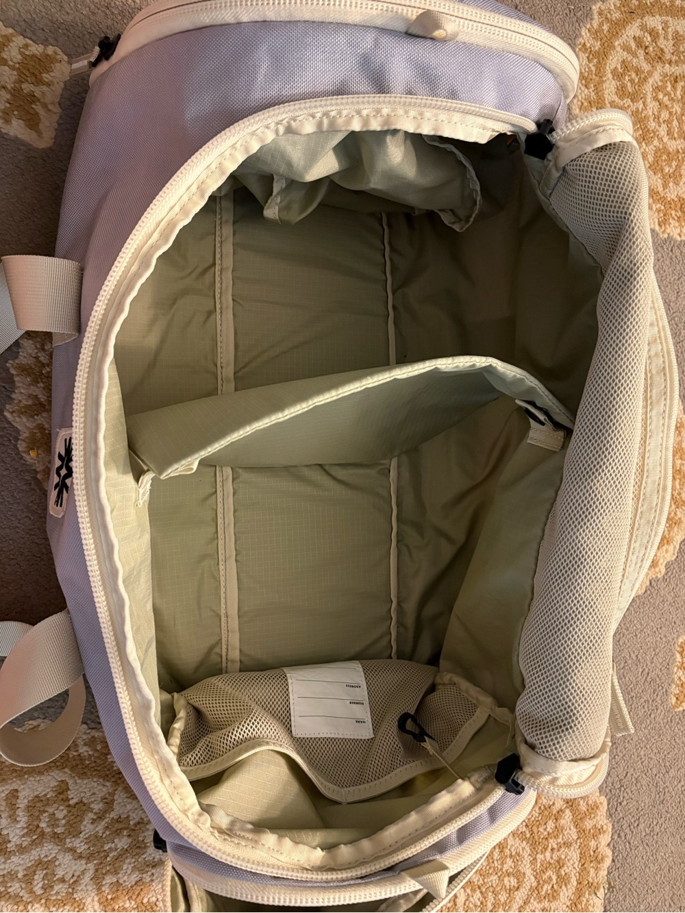 Walker Goods Valley Duffel Bag Lavender - Women's Travel Bag
